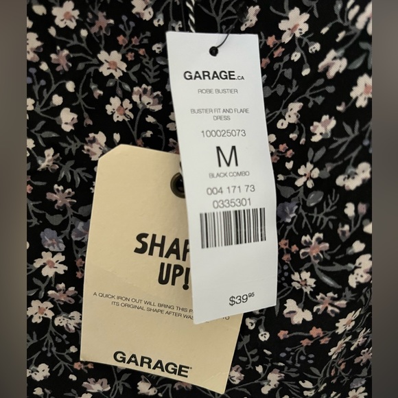 Garage Floral Strappy Back Dress - Picture 2 of 5